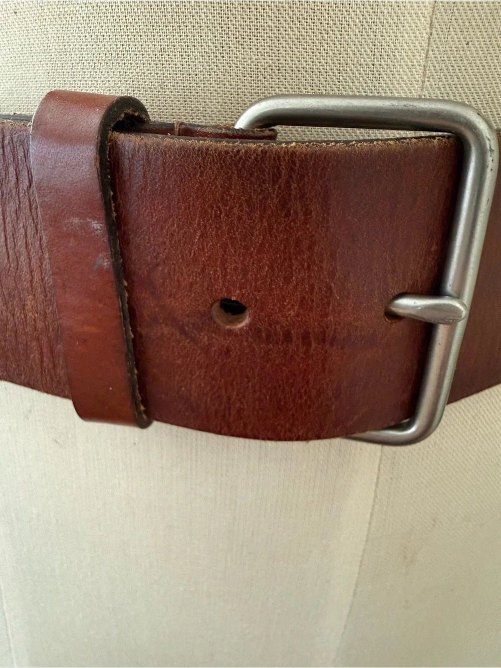 Vintage Y2K GAP Made in England   Leather Studded/Riveted  Belt